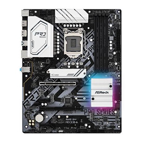ASROCK Z590 PRO4 (intel 1200, 4xDDR4 4800MHz, 6xSATA3, 3x M.2, HDMI+DPort, 1xGLAN, ATX)