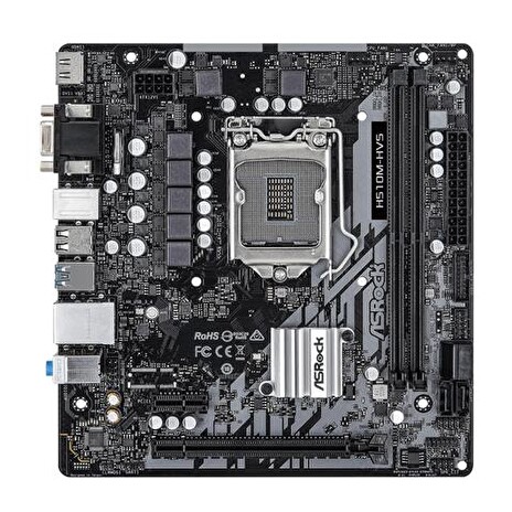 ASROCK H510M-HVS (intel 1200, 2xDDR4 3200MHz, 4xSATA3, VGA+HDMI, 1xGLAN, mATX)