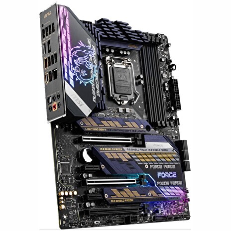 MSI MPG Z590 GAMING FORCE / LGA 1200 / Intel Z590 / 4x DDR4 DIMM / 3x M.2 / HDMI / DP / USB-C / ATX