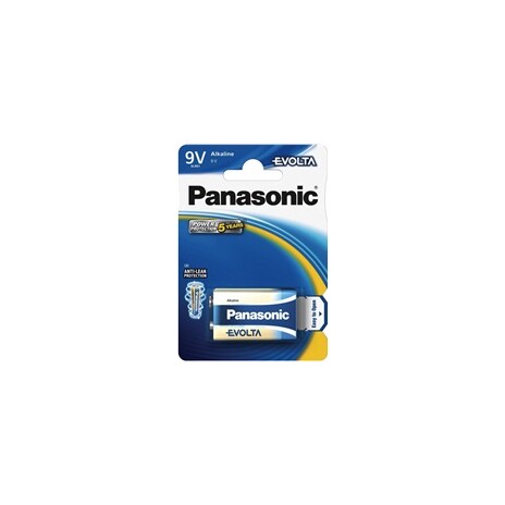 PANASONIC Alkalické baterie EVOLTA Platinum 6LR61EGE/1BP 9V (1ks)