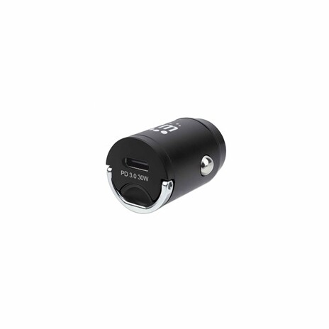 Manhattan nabíječka do auta- 30 W, USB-C, černá