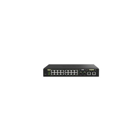 QNAP QSW-M2116P-2T2S (2x10GbE SFP+/2x10GbE RJ45/16x2,5GbE/18xPoE)