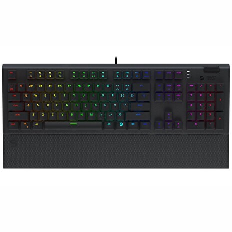 SPC Gear klávesnice GK650K Omnis / mechanická / Kailh Brown / RGB / kompaktní / CZ layout / USB