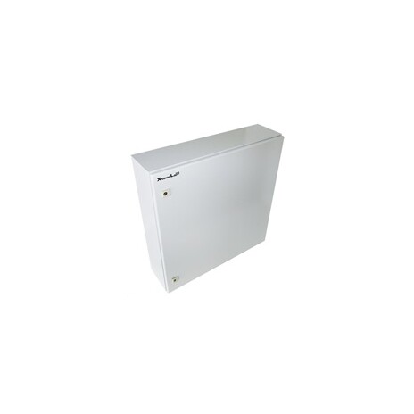19" venkovní vodotěsný rozvaděč s krytím IP55, 17U, hloubka 210mm, šedý