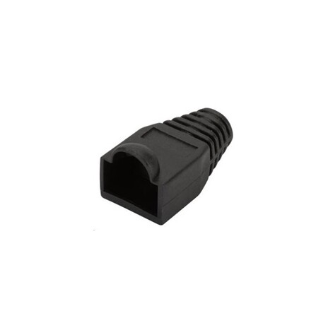 PremiumCord 25ks Krytek konektoru RJ45 - černá