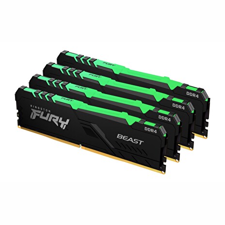 Kingston FURY Beast DDR4 32GB (Kit 4x8GB) 2666MHz DIMM CL16 RGB