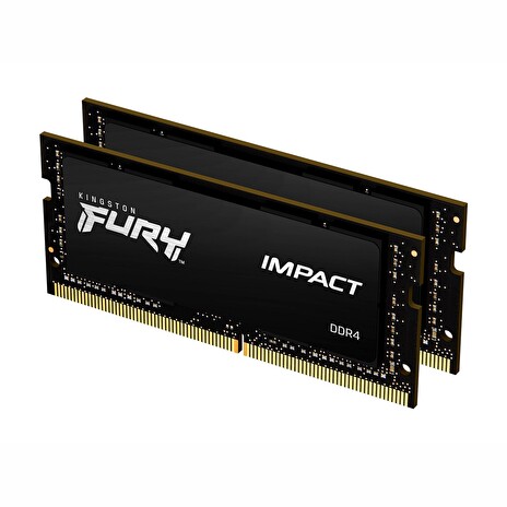 Kingston FURY Impact DDR4 32GB (Kit 2x16GB) 2666MHz 1Gx8 SODIMM CL15