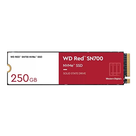 SSD 250GB WD Red SN700 NVMe M.2 PCIe Gen3 2280
