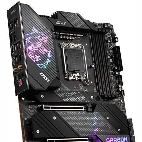 MSI MPG Z690 CARBON WiFi / LGA1700 / Intel Z690 / 4x DDR5 / 5x M.2 / HDMI / DP / USB-C / WiFi / ARGB / ATX