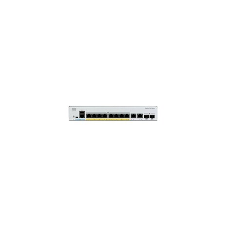 Cisco Catalyst C1000-8FP-E-2G-L, 8x10/100/1000, 2xSFP/RJ-45, PoE - REFRESH