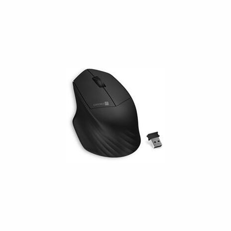 CONNECT IT Triple SmartSwitch bezdrátová myš, 2.4 GHz & Bluetooth 5.0, černá