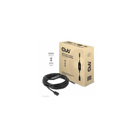 Club3D Kabel USB-C na USB-A, 5 Gbps (M/F), 10m
