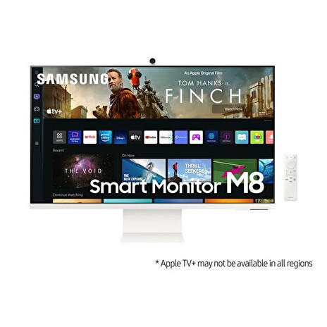 Samsung Smart Monitor M8 32" LED VA 3840x2160 Mega DCR 4ms 400cd HDMI USB-C(65W) Wifi repro biely
