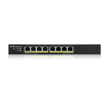 ZYXEL GS1915-8EP,8-port GbE Smart hybrid mode PoE Switch