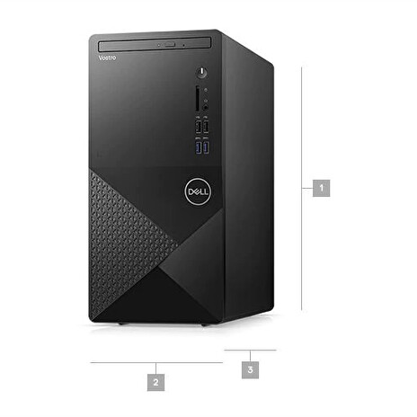 DELL Vostro 3910 MT/i5-12400/8GB/256GB/Intel UHD/DVD-RW/WiFi/BT/W11P