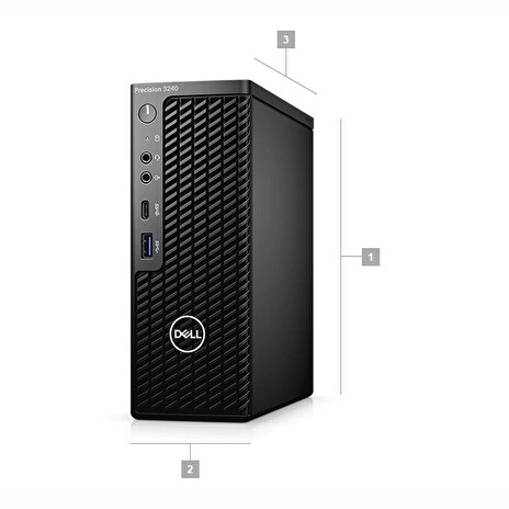 DELL Precision 3260 CFF/i7-12700/16GB/512GB SSD/4GB Quadro T1000/klávesnice+myš/W10P+W11P