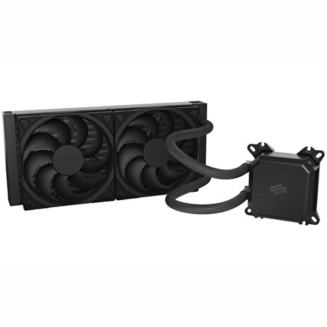 SilentiumPC vodní chladič CPU Navis F240 / 2x 120 mm Fluctus / PWM / i LGA1700