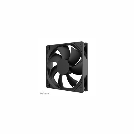 AKASA ventilátor Smart Black, 12cm fan, HD bearing