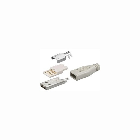 goobay Konektor USB typu A samec pájecí konektor (jen po 10ks)