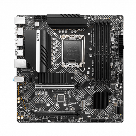 MSI MB Sc LGA1700 PRO H610M-G DDR4, Intel H610, 2xDDR4, 1xDP, 1xHDMI, 1xVGA, mATX