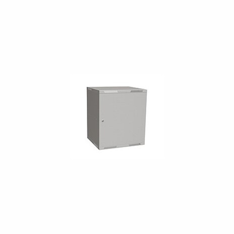 Solarix rozvaděč nástěnný skládaný SENSA LITE 12U 450mm, dveře plech, RAL 7035, SENSA-L-12U-545-21-G