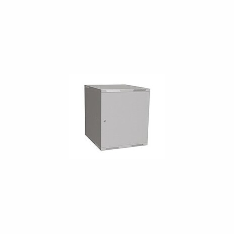 Solarix rozvaděč nástěnný skládaný SENSA LITE 12U 600mm, dveře plech, RAL 7035, SENSA-L-12U-56-21-G