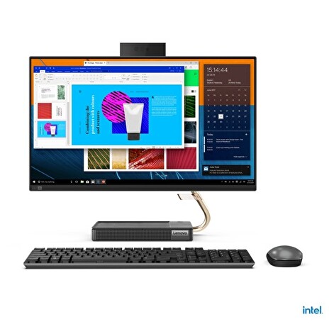 Lenovo IdeaCentre AIO 5 Core i5-11400T/16GB/SSD 1TB/23,8" FHD/IPS/250nitů/JBL repro/MX450 2GB/W-Charger/WIN11 PRO/šedá
