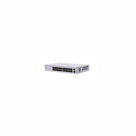 Cisco switch CBS110-24T-UK, 24xGbE RJ45, 2xSFP (combo with 2 GbE), fanless - REFRESH