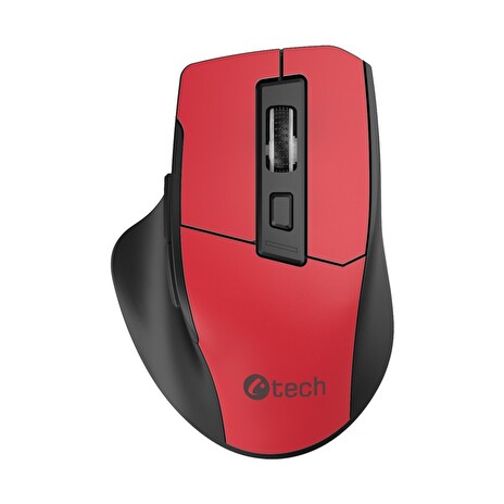 Myš C-TECH Ergo WM-05, 1600DPI, 6 tlačítek, USB, bordo