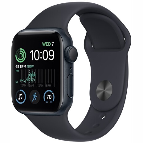 APPLE Watch SE GPS 40mm Midnight Aluminium Case with Midnight Sport Band - Regular