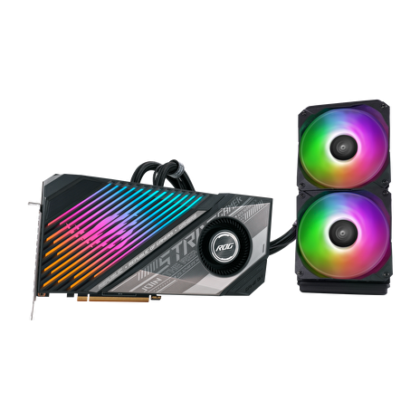 ASUS VGA AMD ROG Strix LC Radeon RX 6950 XT OC Edition 16GB GDDR6, RX 6950 XT, 16GB GDDR6, 2xDP, 1xHDMI