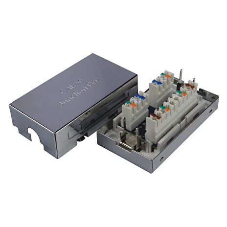 Solarix Spojovací box CAT5E STP 8p8c LSA+/Krone
