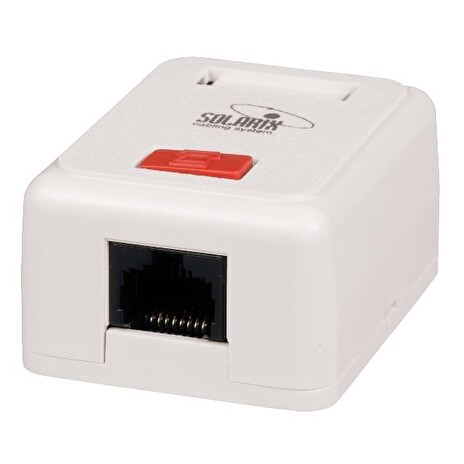 Solarix Eth.Zás. na om. 1xRJ45 UTP c5e