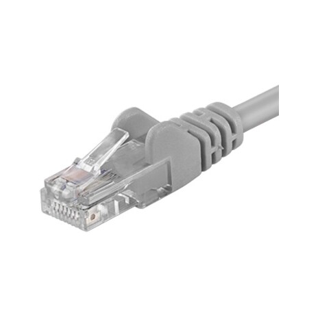 Premiumcord Patch kabel CAT6a S-FTP, RJ45-RJ45, AWG 26/7 10m šedá