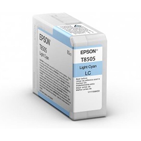 EPSON cartridge T8505 light cyan (80ml)