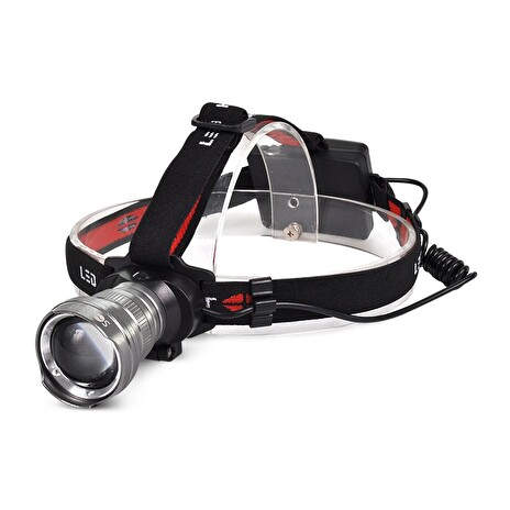 Solight WH21 LED čelová svítilna, 300lm, Cree XPG R5, fokus, 3 x AA