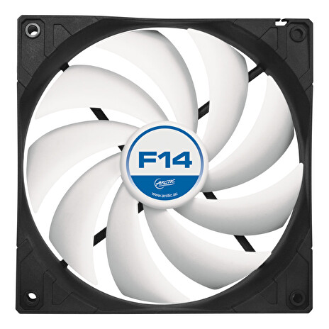 ARCTIC F14 ventilátor, 140 x 140 x 27 mm, low noise, 3pin, 12V