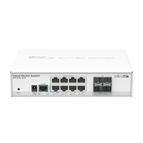 MikroTik CRS112-8G-4S-IN ,8port L3 desktop switch