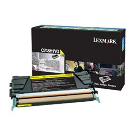 Toner Lexmark yellow 10000 pgs | return | corporate | C748de / C748dte / C748e