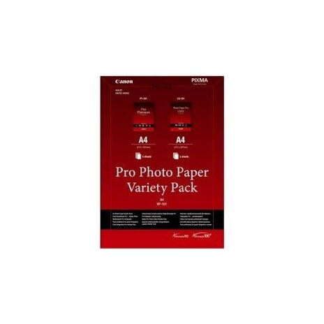 Canon fotopapír Pro Photo Paper Variety Pack A4 (LU+PT) 5+5