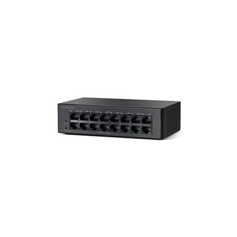 Cisco SF110D-16HP 16-Port 10/100 PoE Unmanaged Switch REFRESH