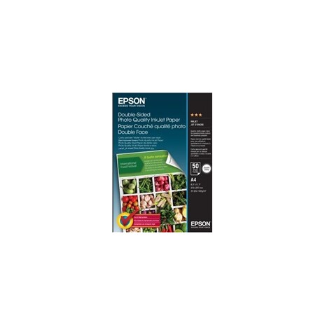 EPSON Paper A4 - Double-Sided Photo Quality Inkjet Paper A4 50 Sheets