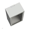 Solarix rozvaděč nástěnný SENSA 6U 400mm, dveře plech, RAL 7035 SENSA-6U-64-21-G