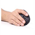 Gembird Ergonomic wireless optical mouse MUSW-ERGO-01, 3200 DPI, USB, black