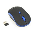 Gembird Wireless optical mouse MUSW-4B-03-B, 1600 DPI, nano USB, black-blue
