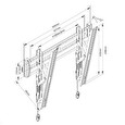 Držák Tv sklopný Fiber Mounts NBC2T