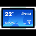 iiyama ProLite TF2215MC-B2 - LED monitor - 22" (21.5" zobrazitelný) - open frame - dotykový displej - 1920 x 1080 Full HD (1080p) @ 60 Hz - IPS - 350 cd/m2 - 1000:1 - 14 ms - HDMI, VGA, DisplayPort - černá
