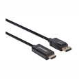 Manhattan Kabel DisplayPort na HDMI 1080p, 1m, černý