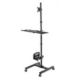 Stojan s držákem na monitor a PC - Fiber Mounts AX793