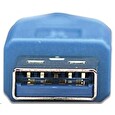 Manhattan Kabel USB 3.0 A-A prodlužovací 1m, modrý